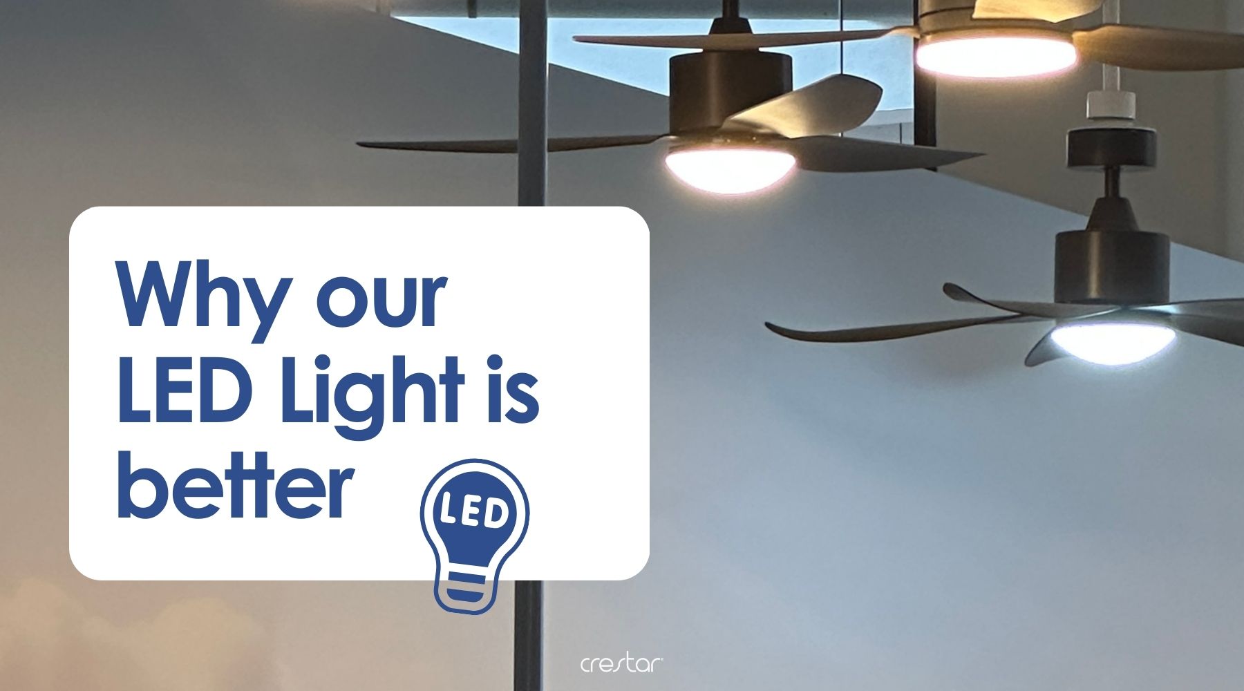 Brighten your space with Crestar Ceiling Fans: A Guide to the Lumens o
