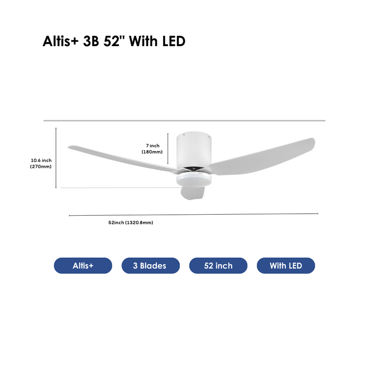 Crestar Altis+ Smart Ceiling Fan – Crestar Fan Singapore
